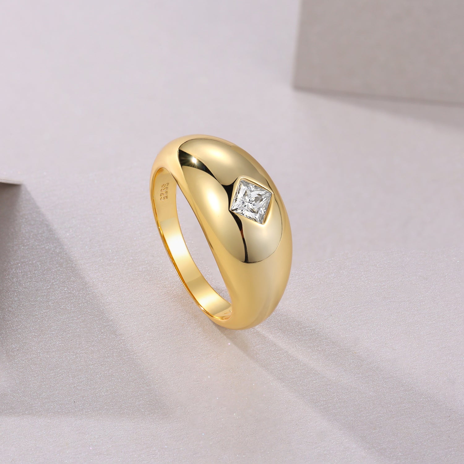 Carissie Ring MF216434 - Yellow Gold Angle View