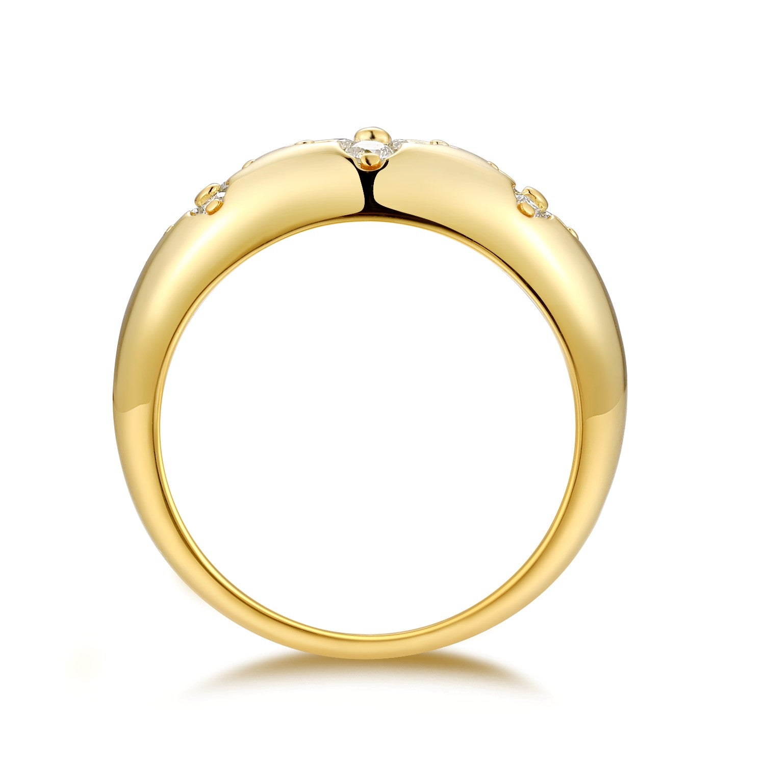 Carissie Ring MF216436 - Yellow Gold Front View