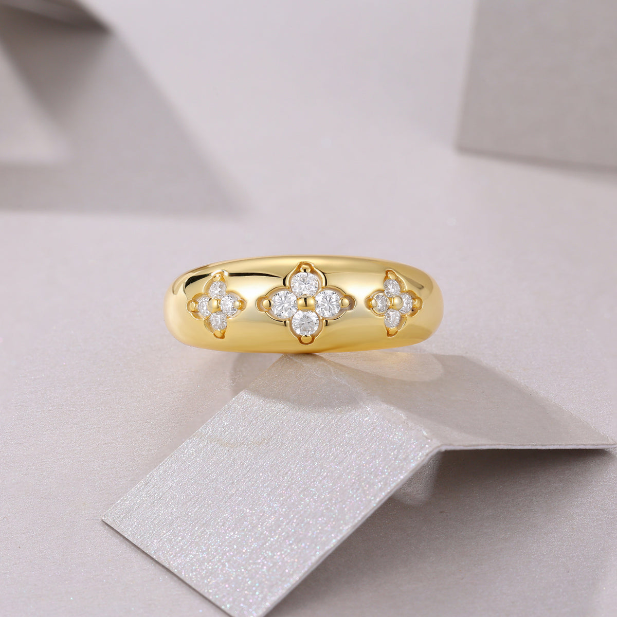 Carissie Ring MF216436 - Yellow Gold Front View