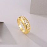 Carissie Ring MF216436 - Yellow Gold Angle View