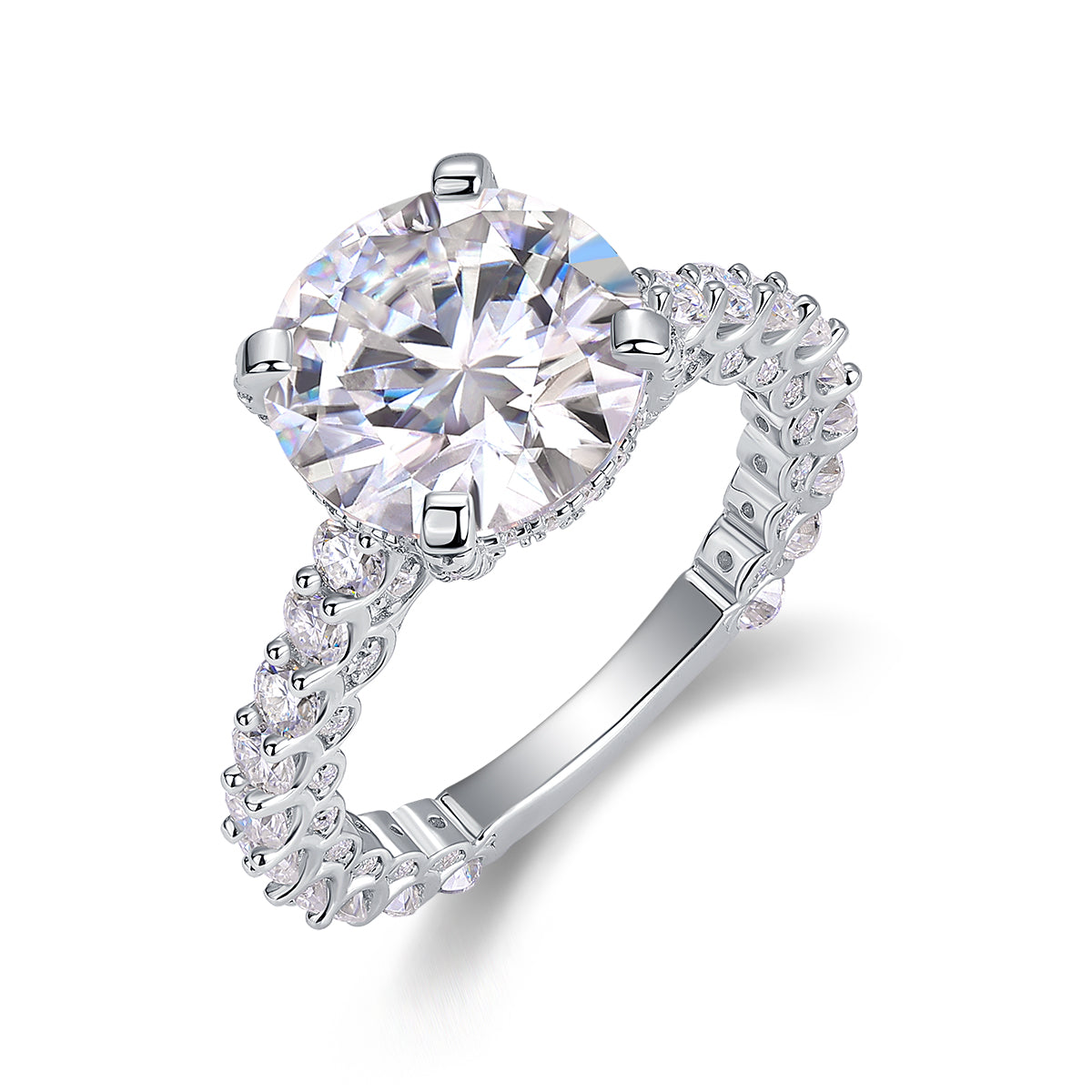 Carissie Ring MF216437 - Silver Angle View
