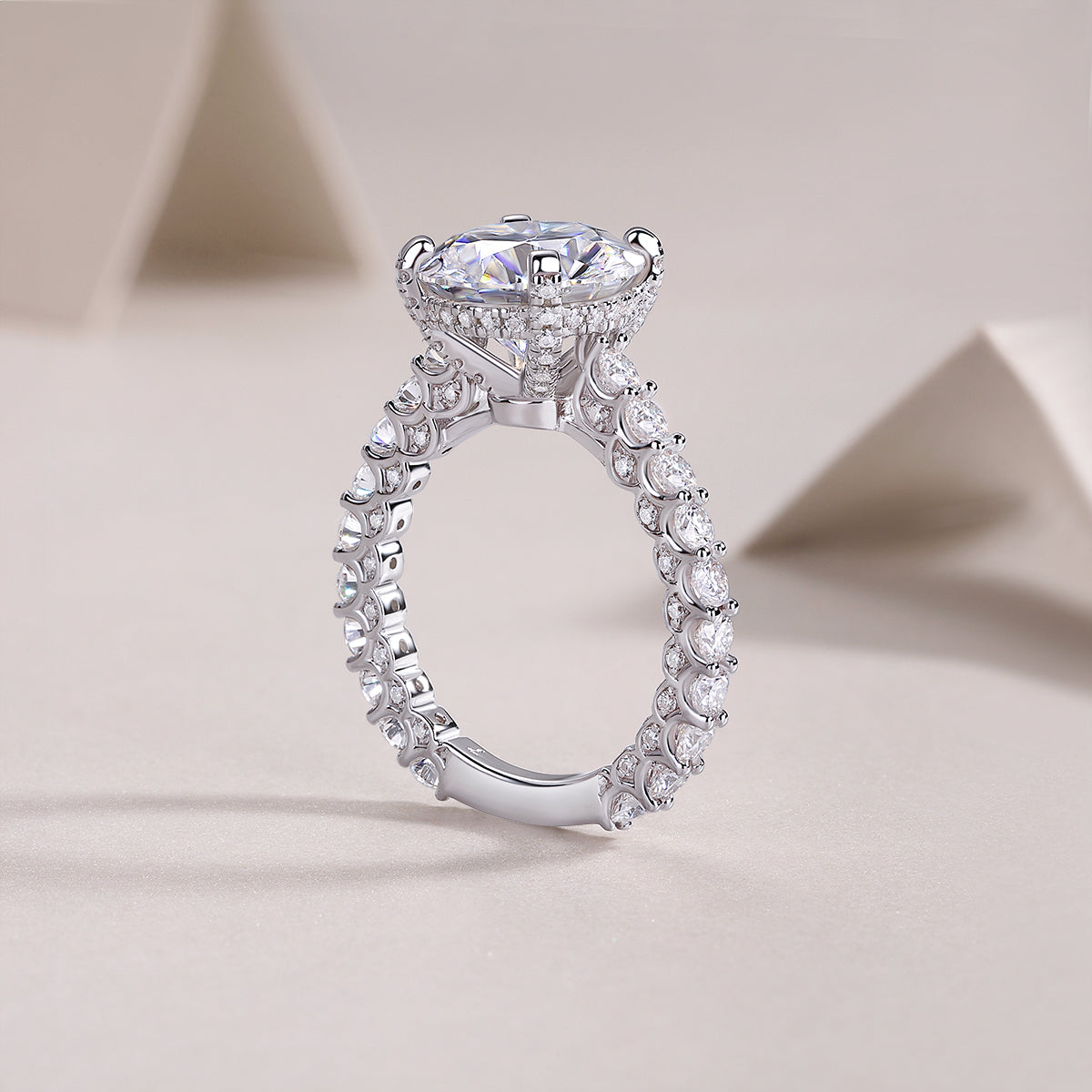 Carissie Ring MF216437 - Silver Angle View