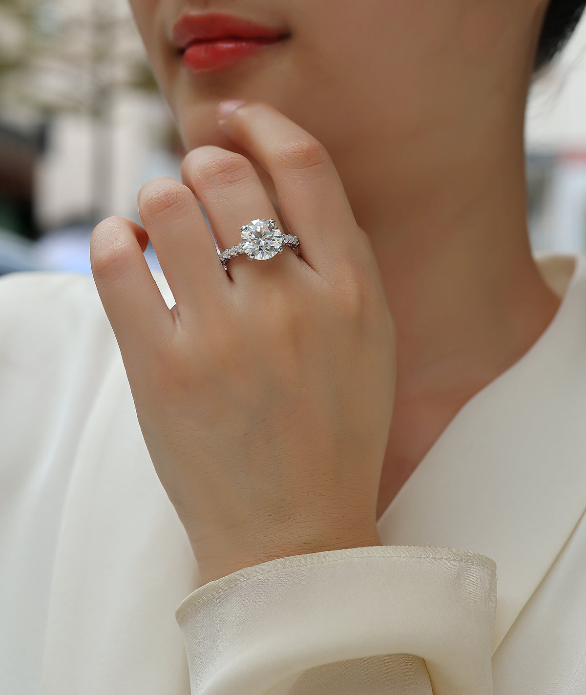 Carissie Ring MF216437 - Silver On Model