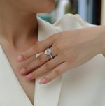 Carissie Ring MF216437 - Silver On Model