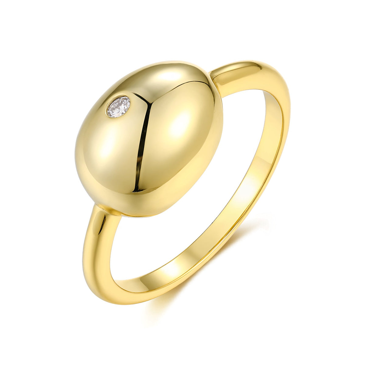 Carissie Ring MF216445 - Yellow Gold Angle View