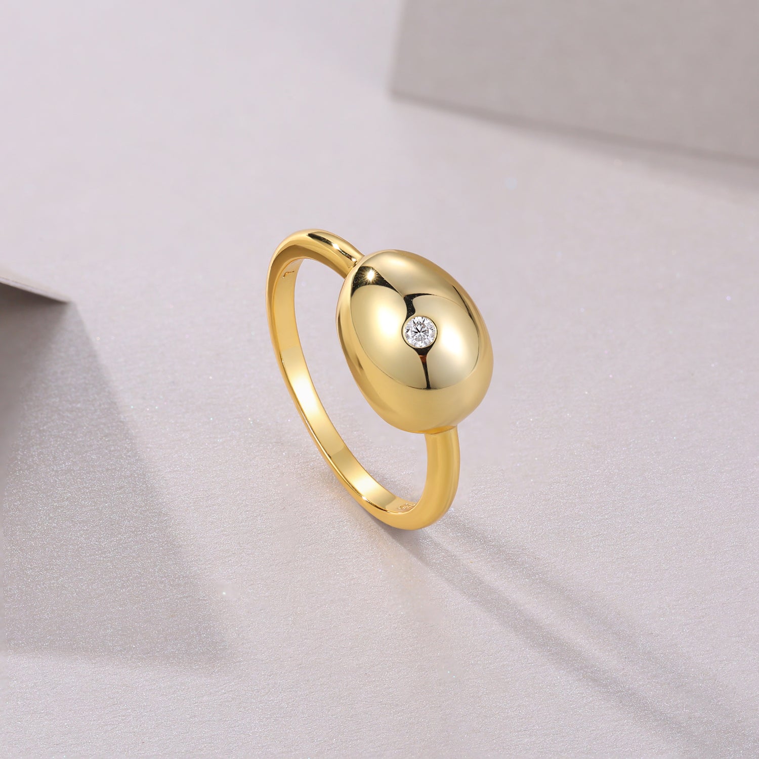 Carissie Ring MF216445 - Yellow Gold Angle View
