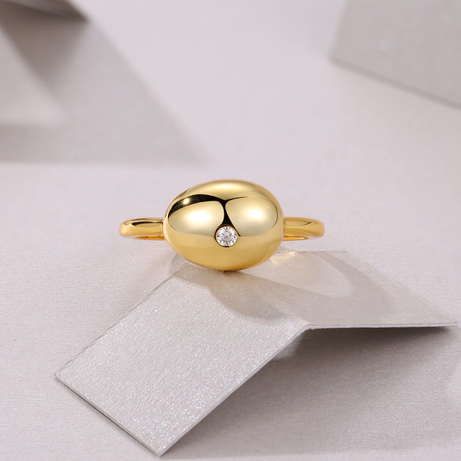 Carissie Ring MF216445 - Yellow Gold Angle View