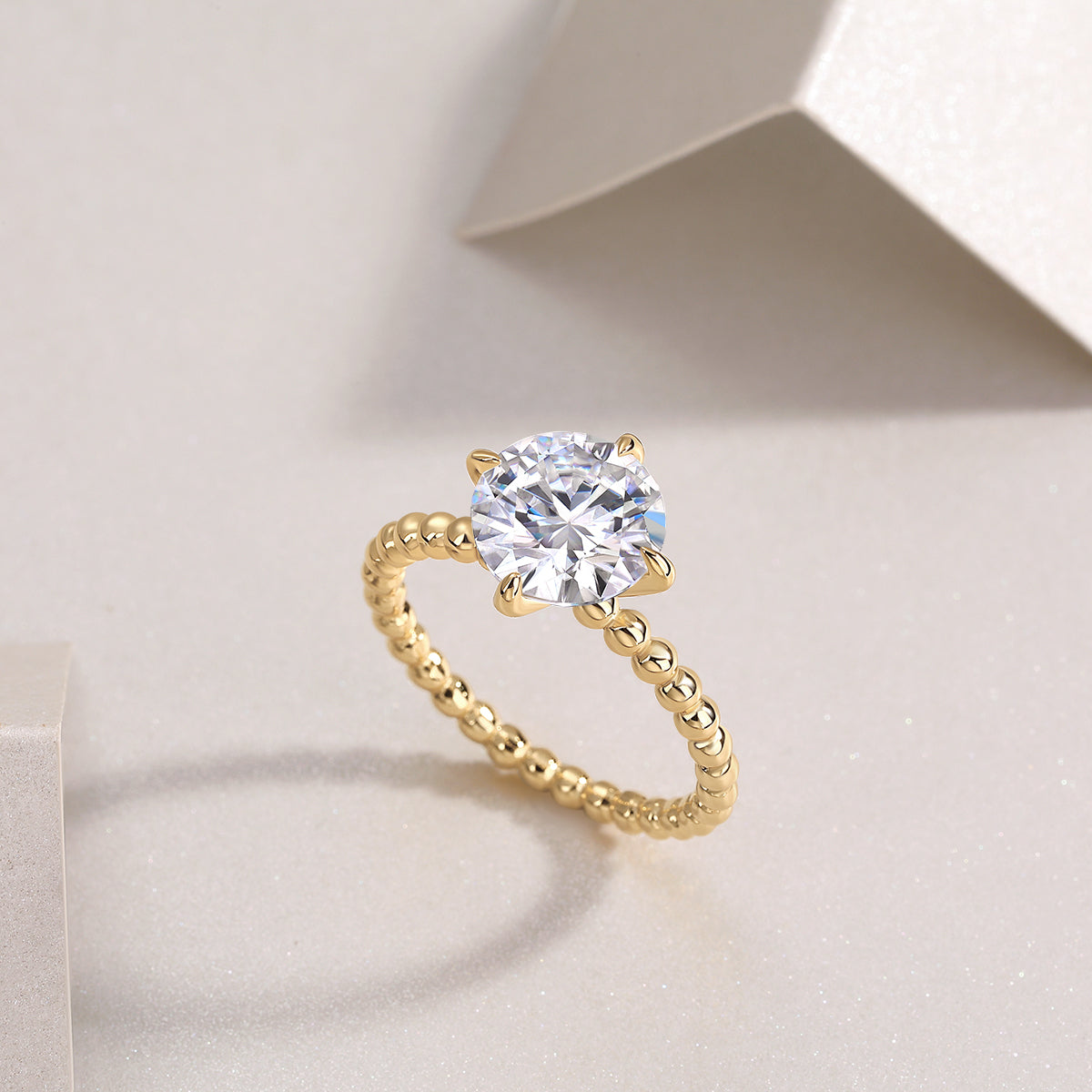 Carissie Ring MF216463 - Yellow Gold Angle View