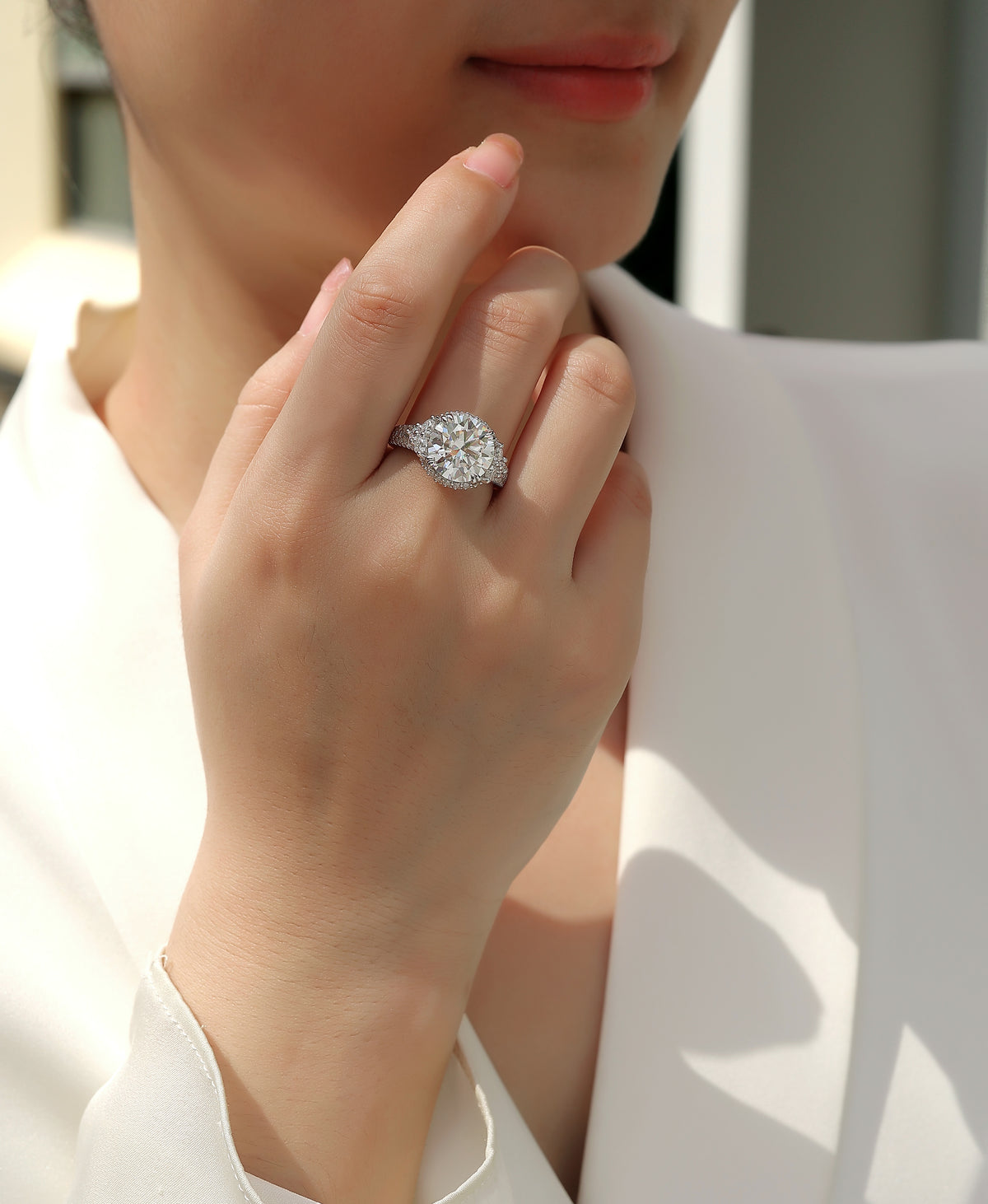 Carissie Ring MF216483 - Silver On Model