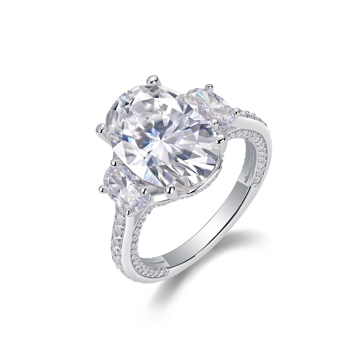 Carissie Ring MF216488 - Silver Angle View