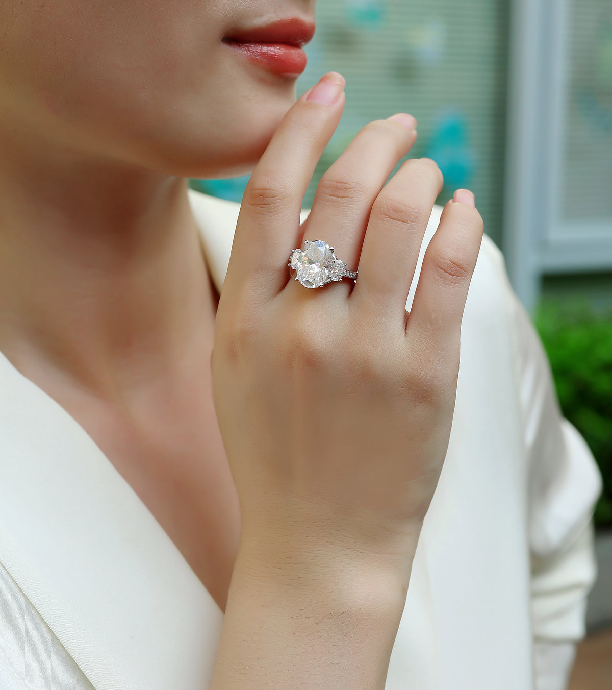 Carissie Ring MF216488 - Silver On Model
