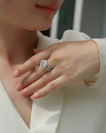 Carissie Ring MF216491 - Silver On Model