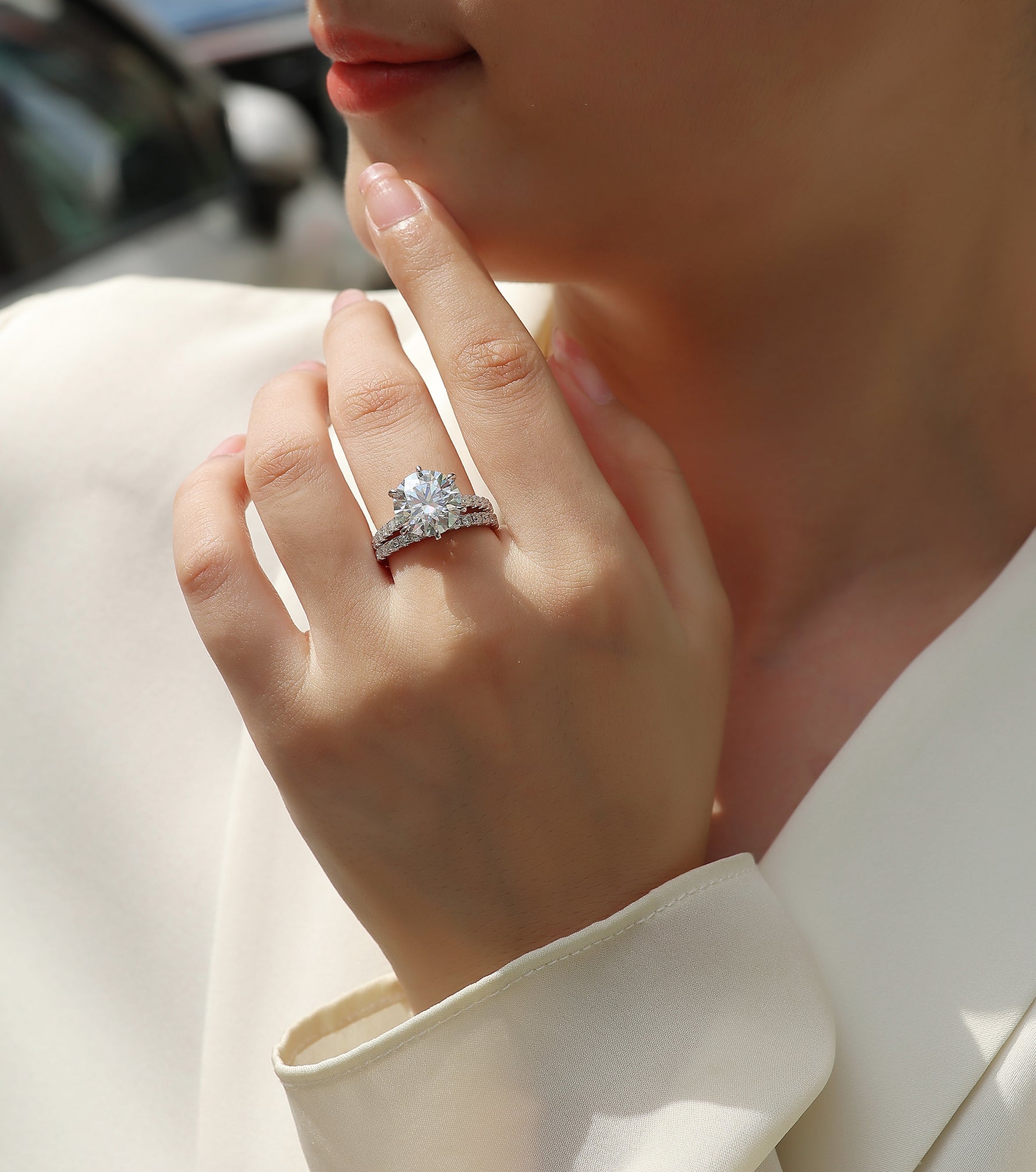 Carissie Ring MF216491 - Silver On Model