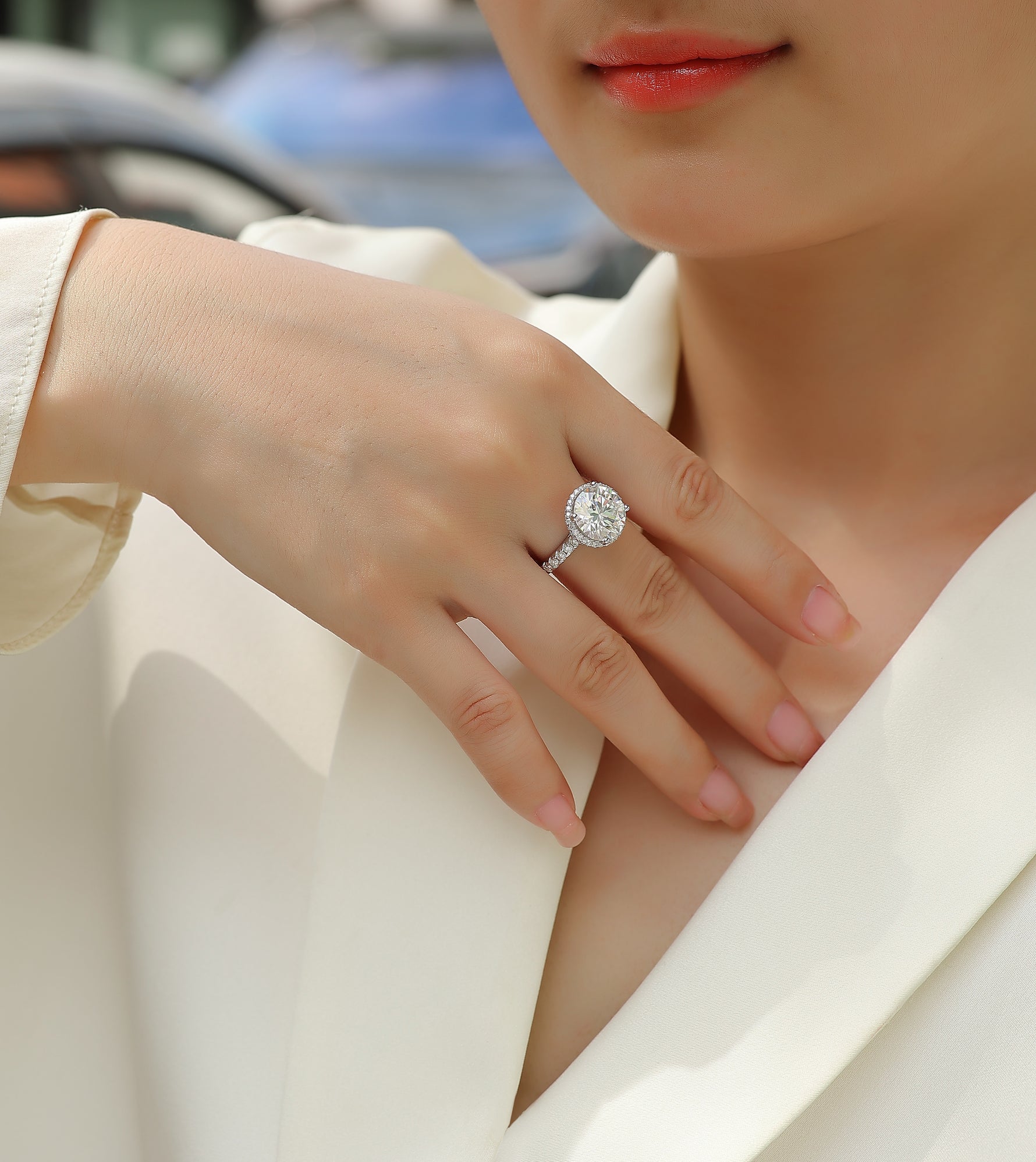 Carissie Ring MF216492 - Silver On Model