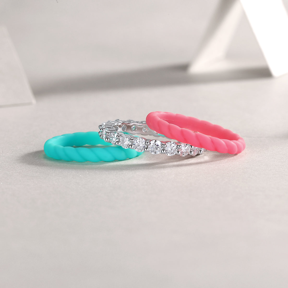 Carissie Ring MF216578 - Silver Group View