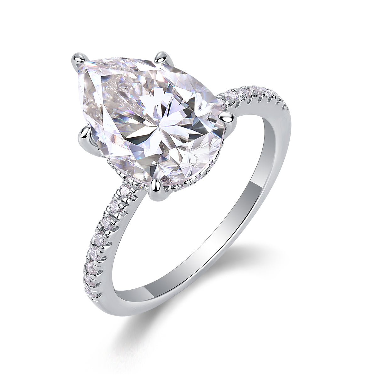 Carissie Ring MF216582 - Silver Angle View
