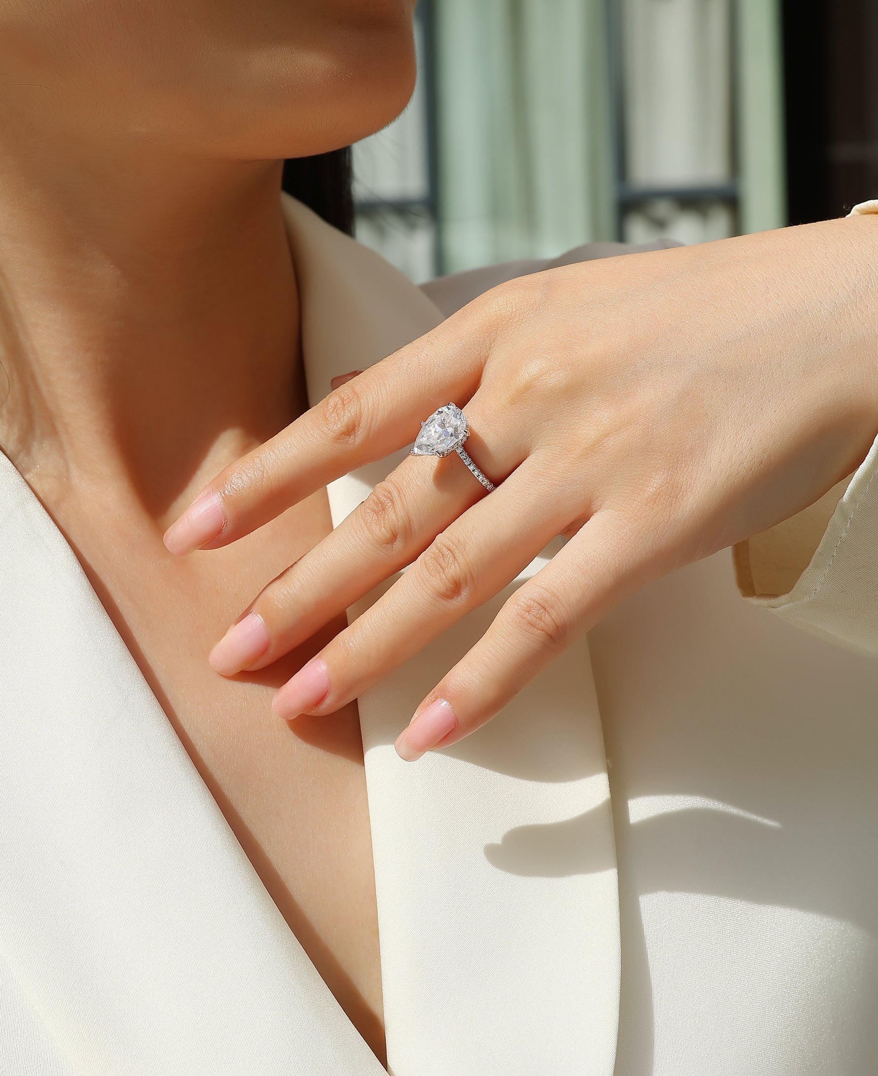 Carissie Ring MF216582 - Silver On Model