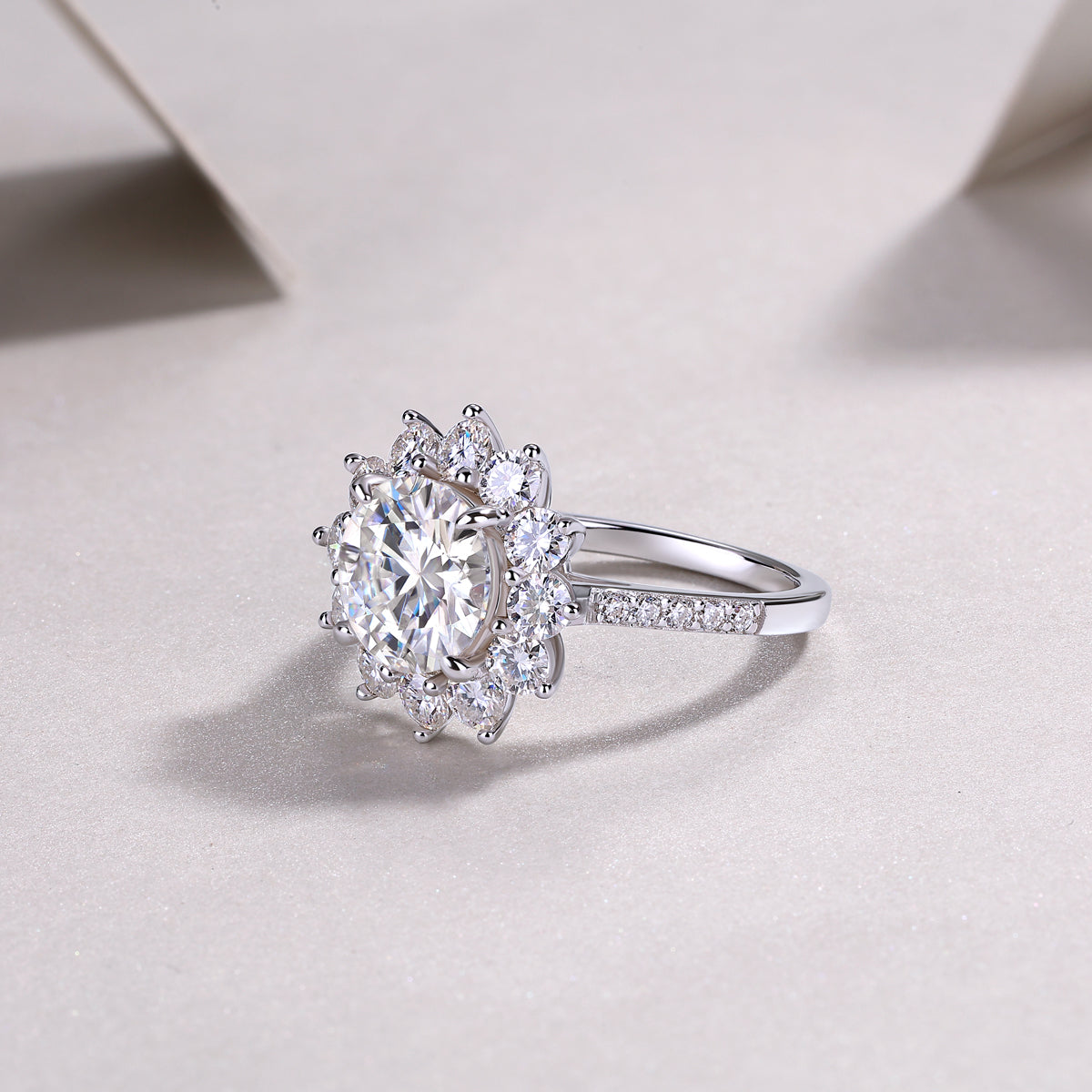 Carissie Ring MF216584 - Silver Angle View