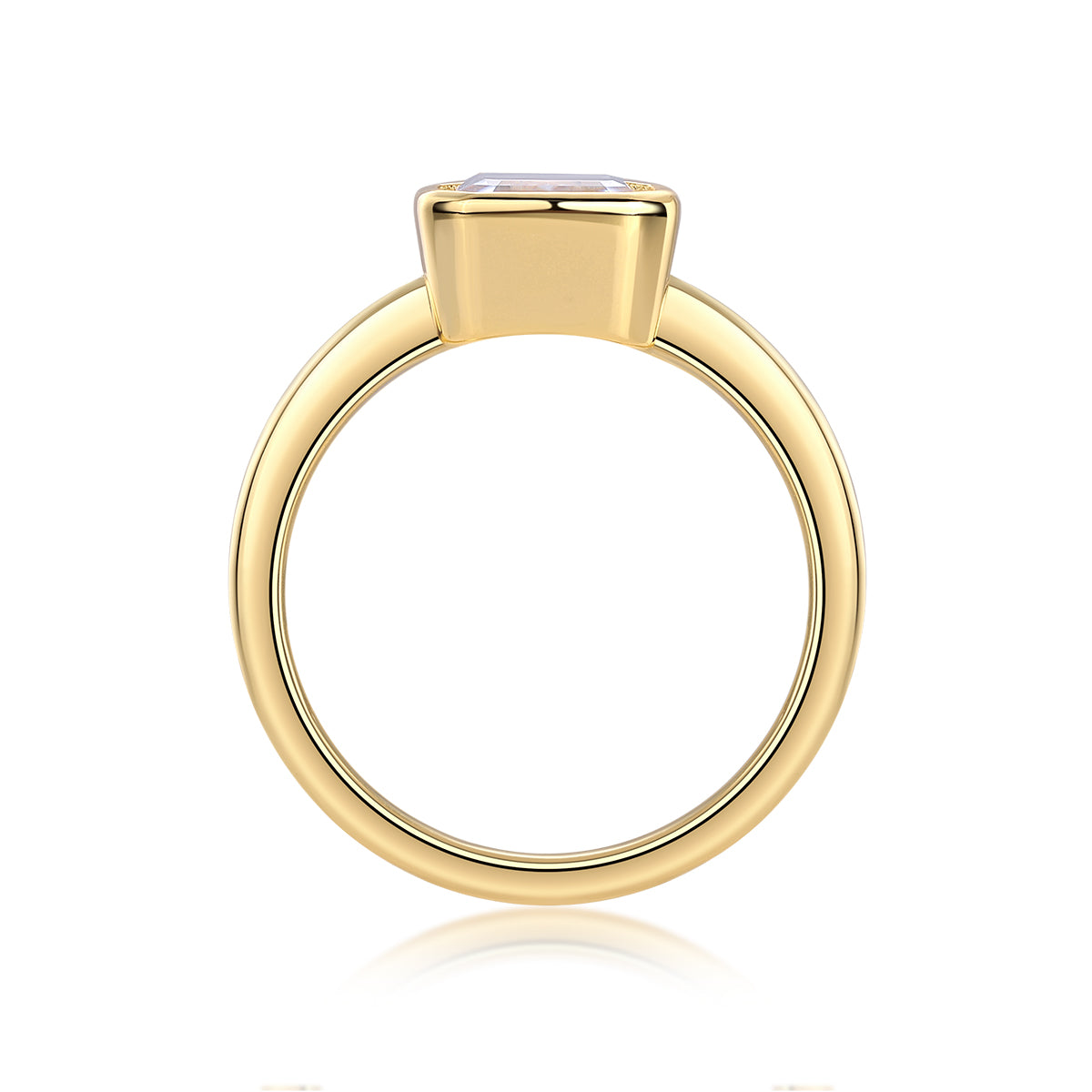 Carissie Ring MF216585 - Yellow Gold Side View