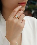 Carissie Ring MF216585 - Yellow Gold On Model