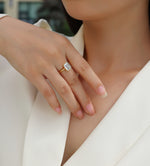Carissie Ring MF216585 - Yellow Gold On Model