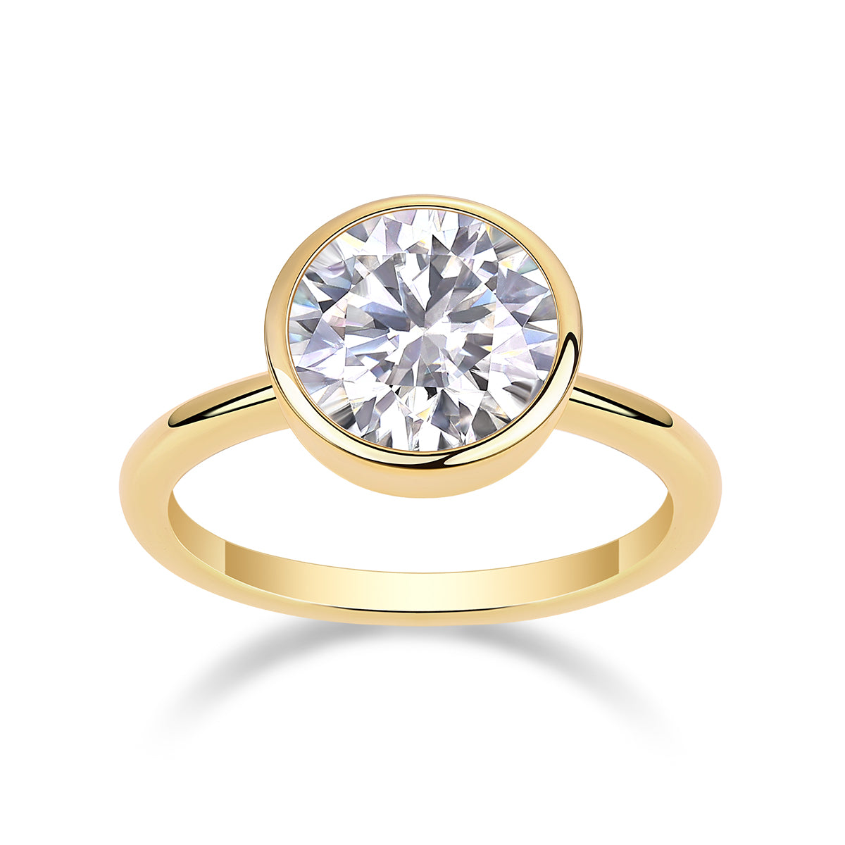 Carissie Ring MF216587 - Yellow Gold Front View