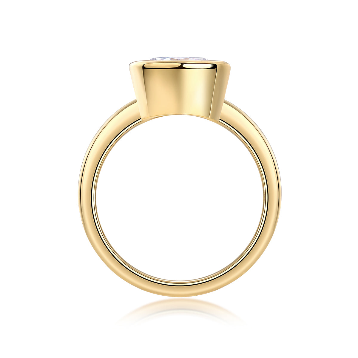 Carissie Ring MF216587 - Yellow Gold Side View