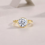 Carissie Ring MF216587 - Yellow Gold Front View