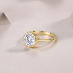 Carissie Ring MF216587 - Yellow Gold Angle View