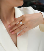 Carissie Ring MF216587 - Yellow Gold On Model