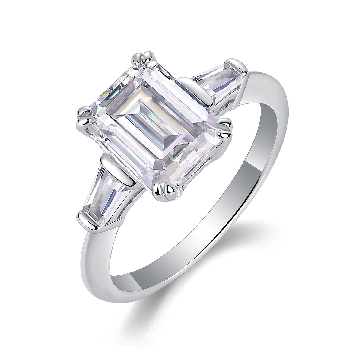 Carissie Ring MF216605 - Silver Angle View