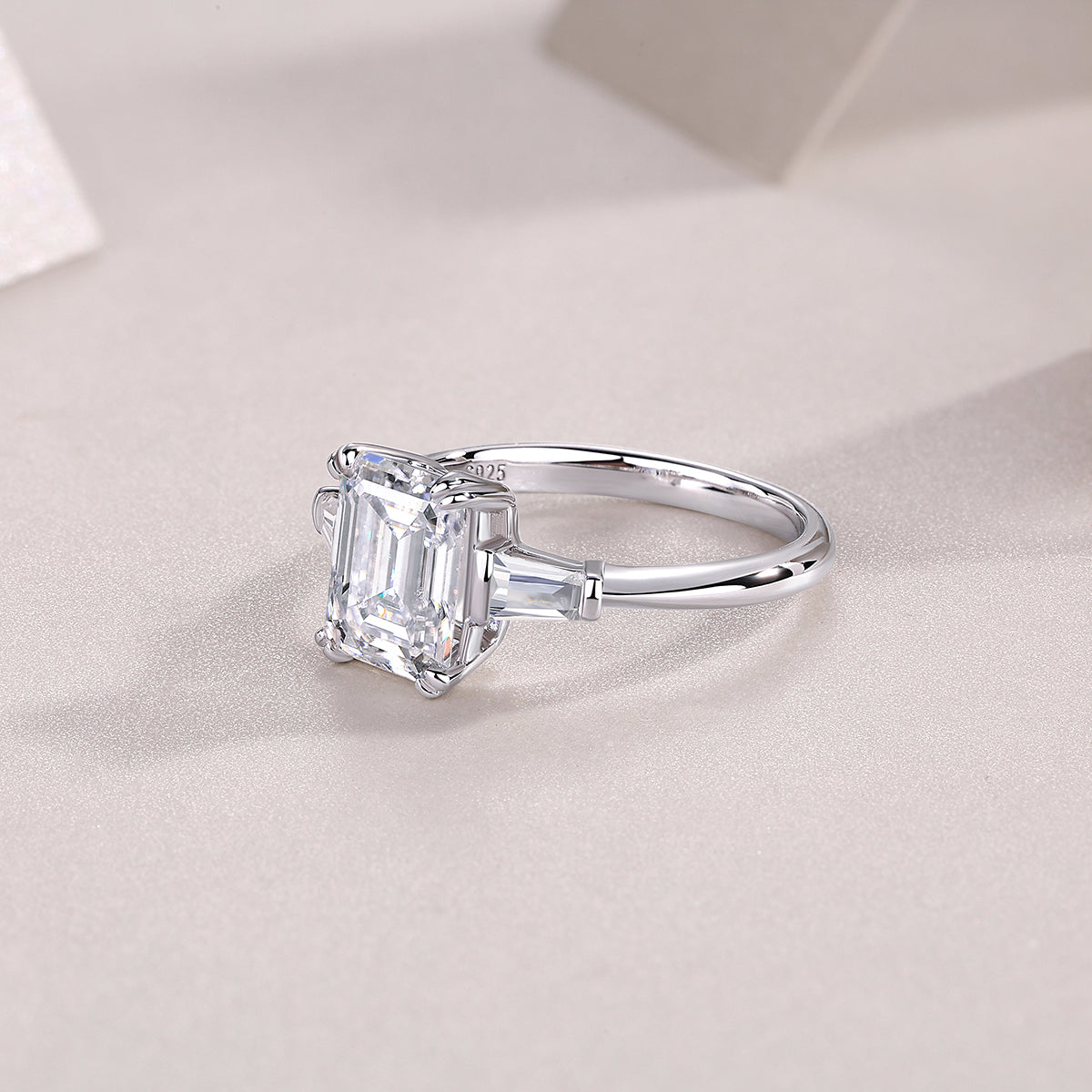 Carissie Ring MF216605 - Silver Angle View