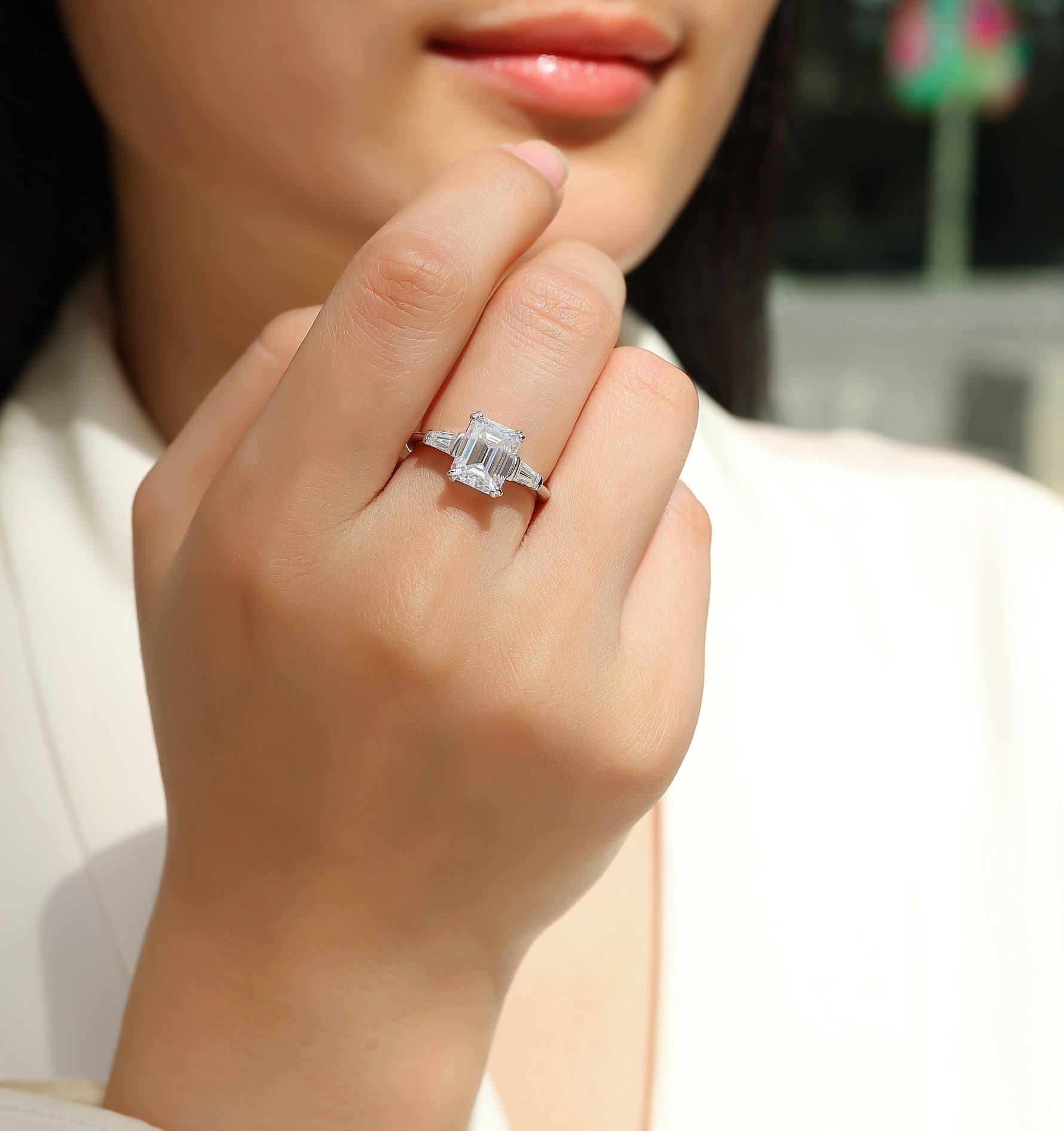 Carissie Ring MF216605 - Silver On Model