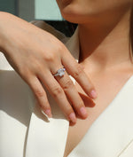 Carissie Ring MF216605 - Silver On Model