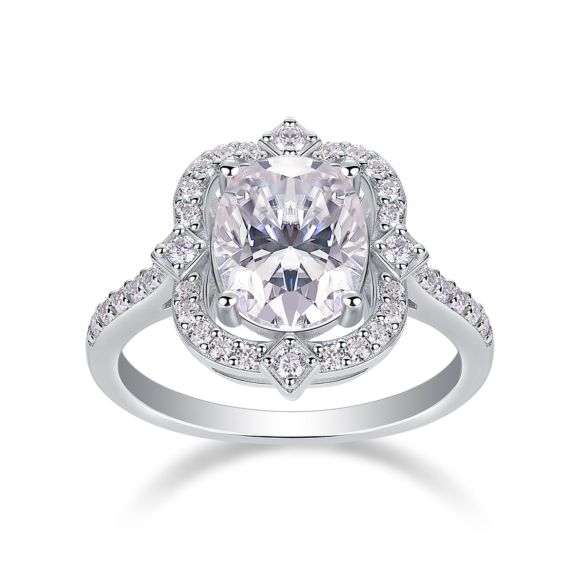Carissie Ring MF216607 - Silver Front View