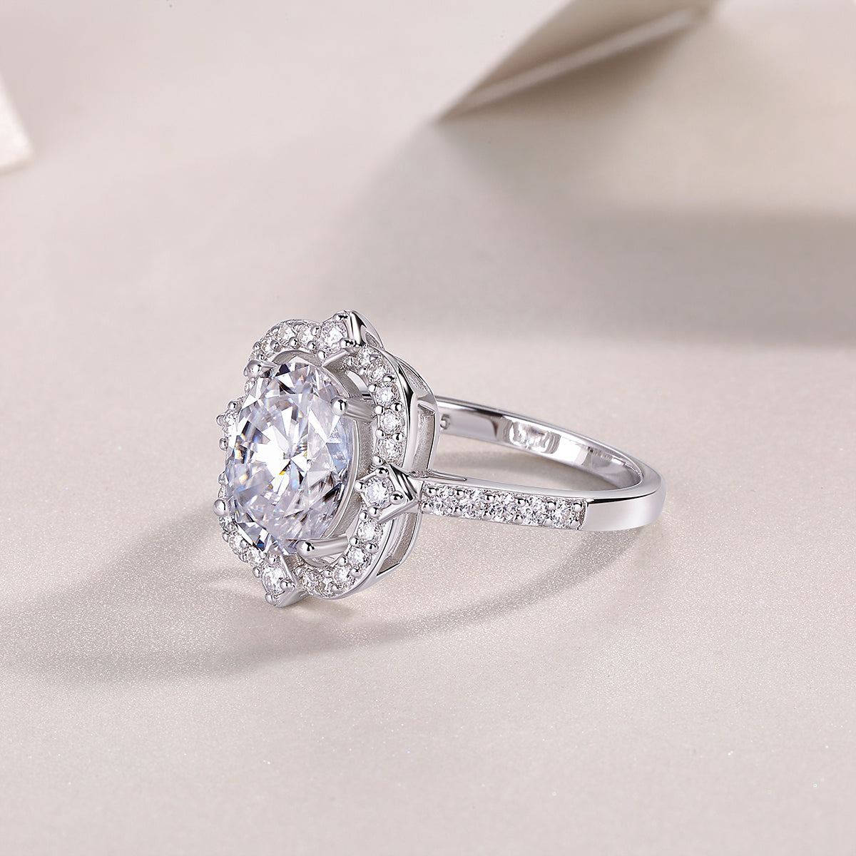Carissie Ring MF216607 - Silver Angle View