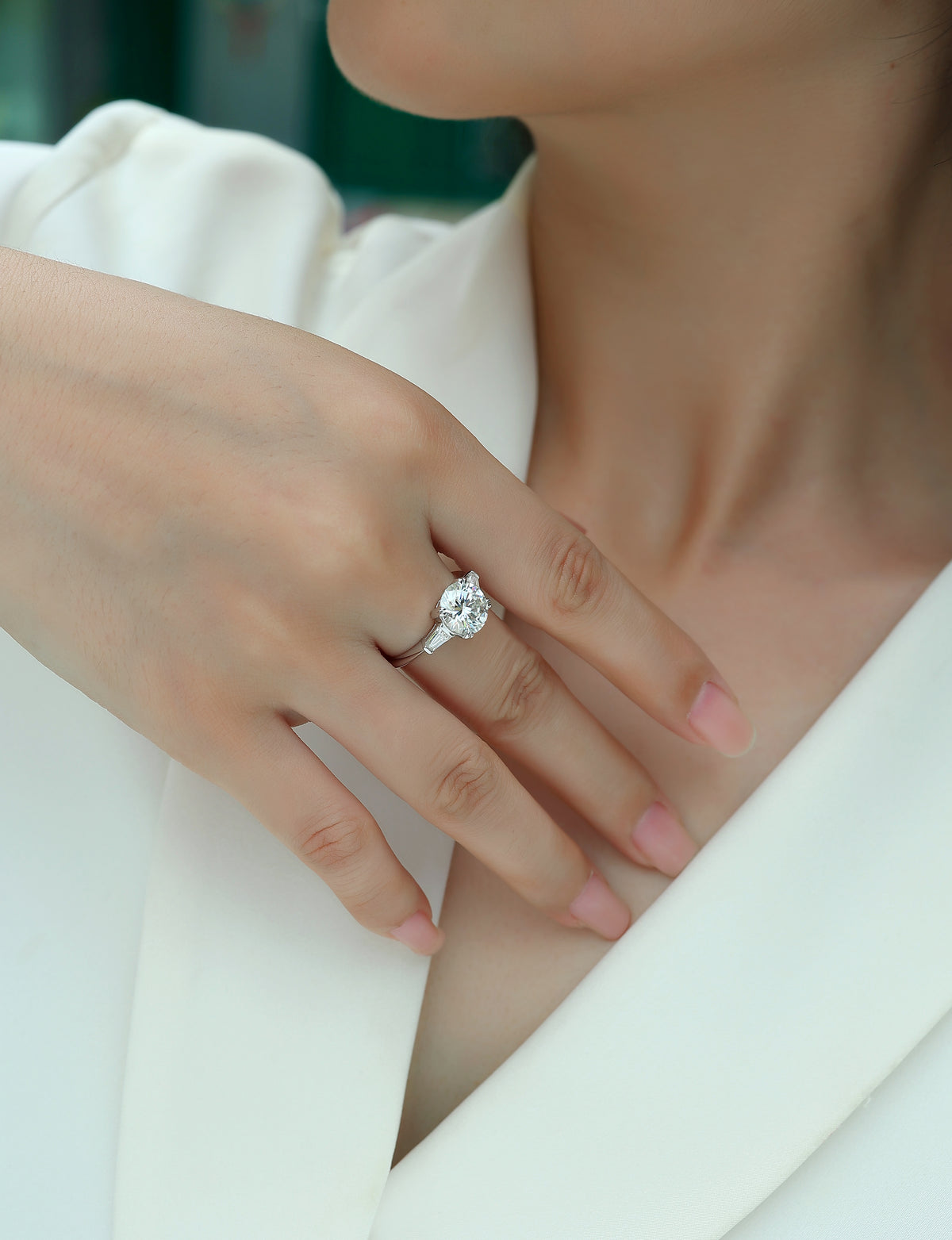 Carissie Ring MF216608 - Silver On Model
