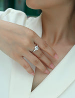 Carissie Ring MF216608 - Silver On Model