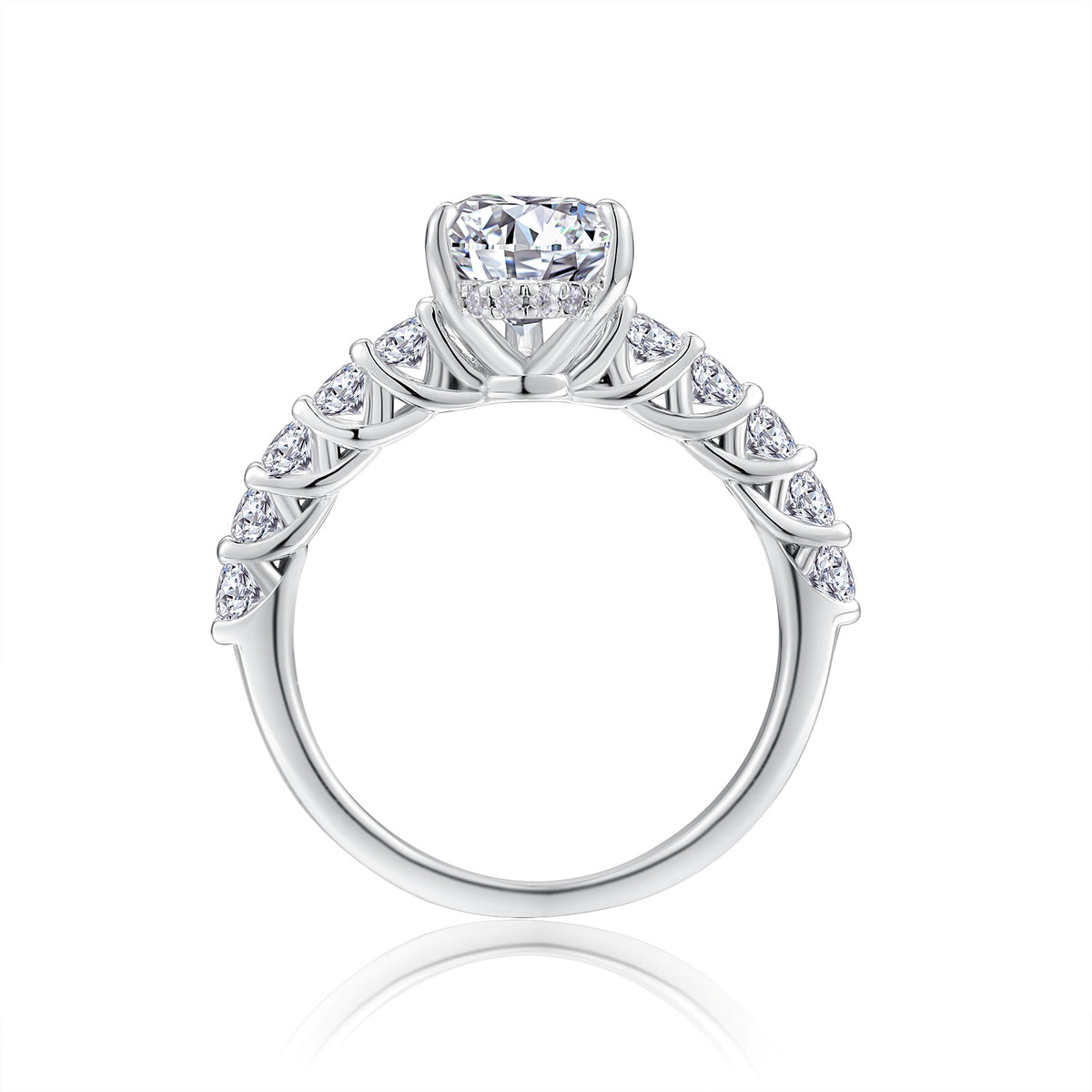 Carissie Ring MF216609 - Silver Front View