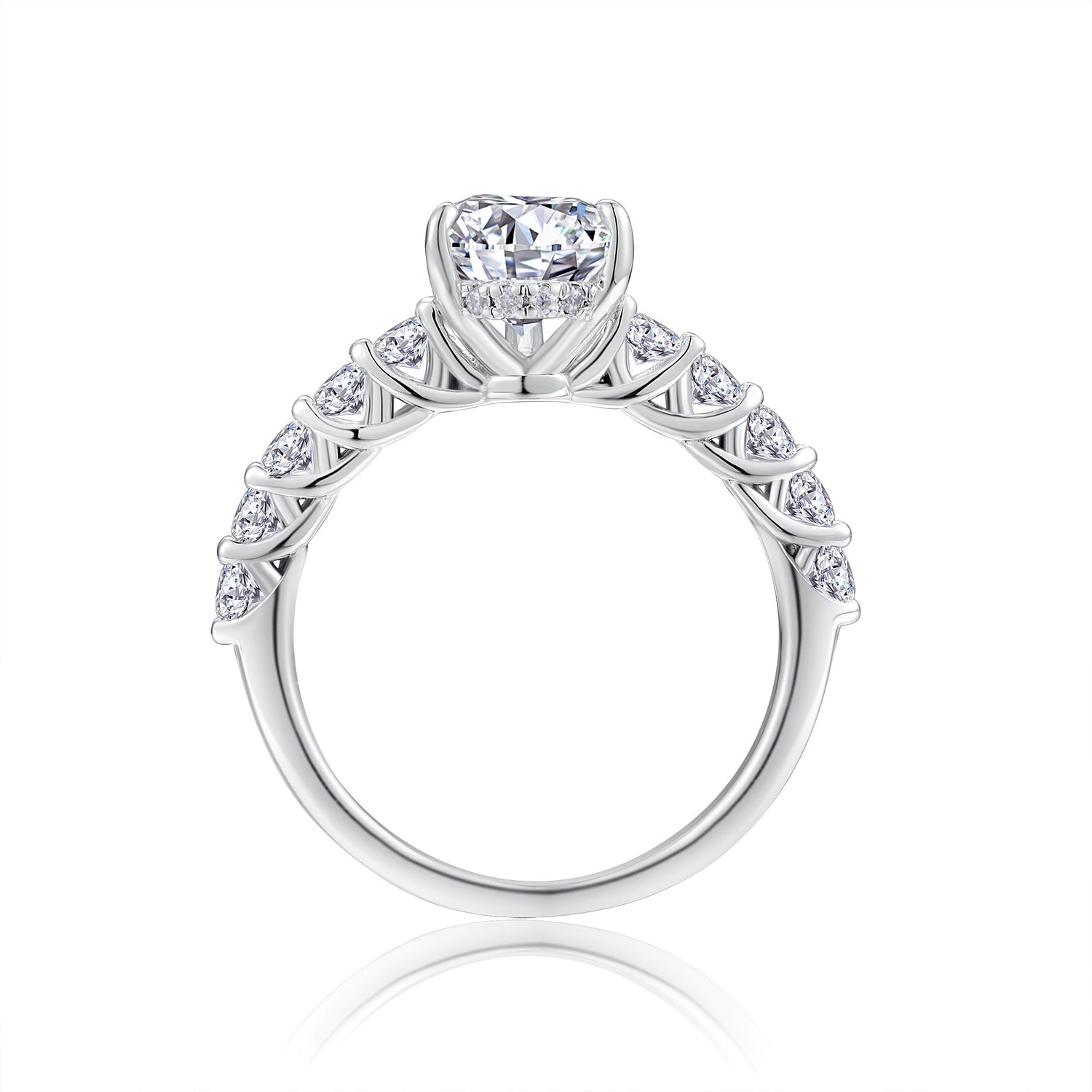 Carissie Ring MF216609 - Silver Front View