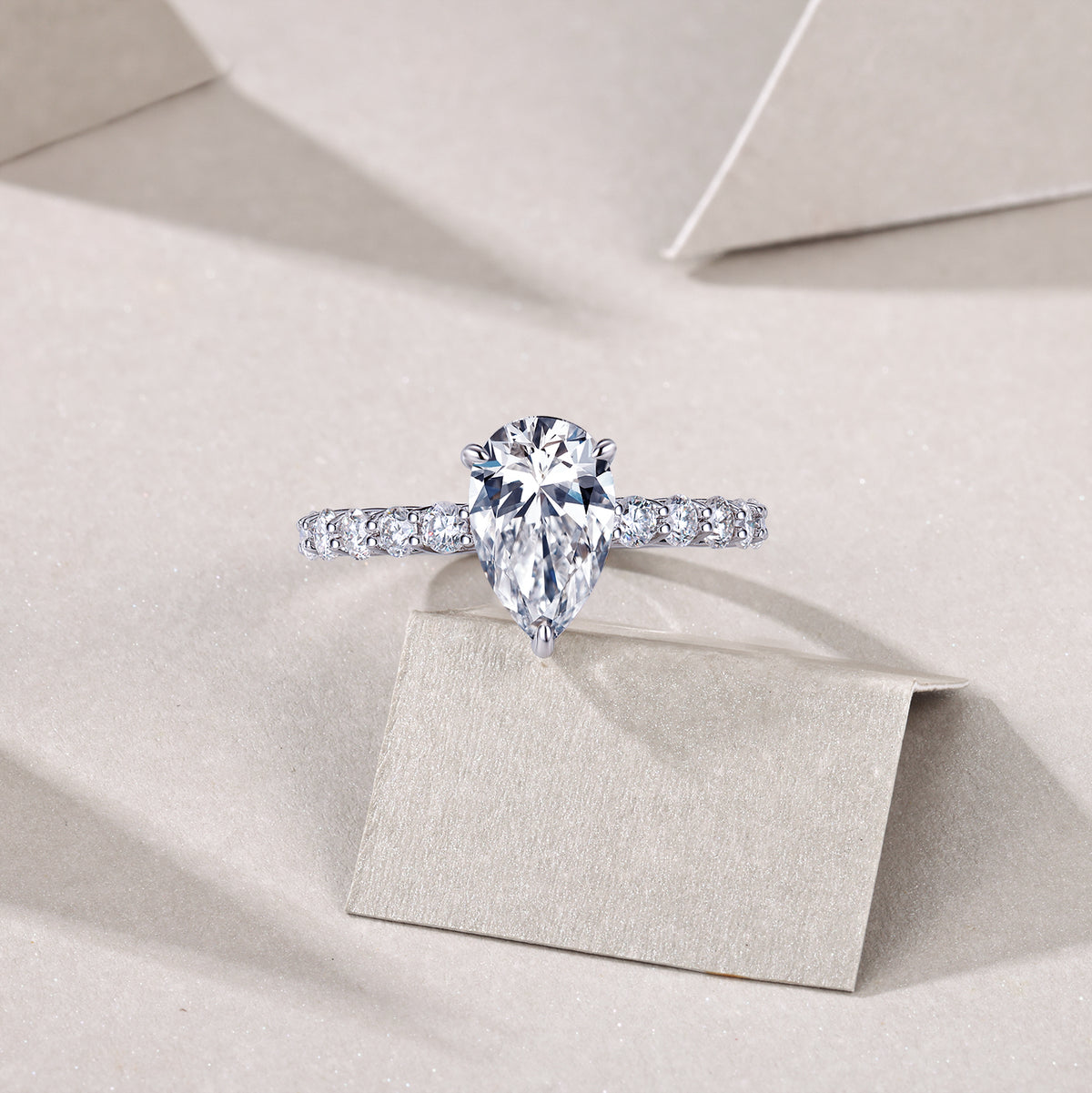 Carissie Ring MF216609 - Silver Angle View