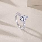 Carissie Ring MF216609 - Silver Angle View