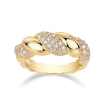 Carissie Ring MF216620 - Yellow Gold Angle View