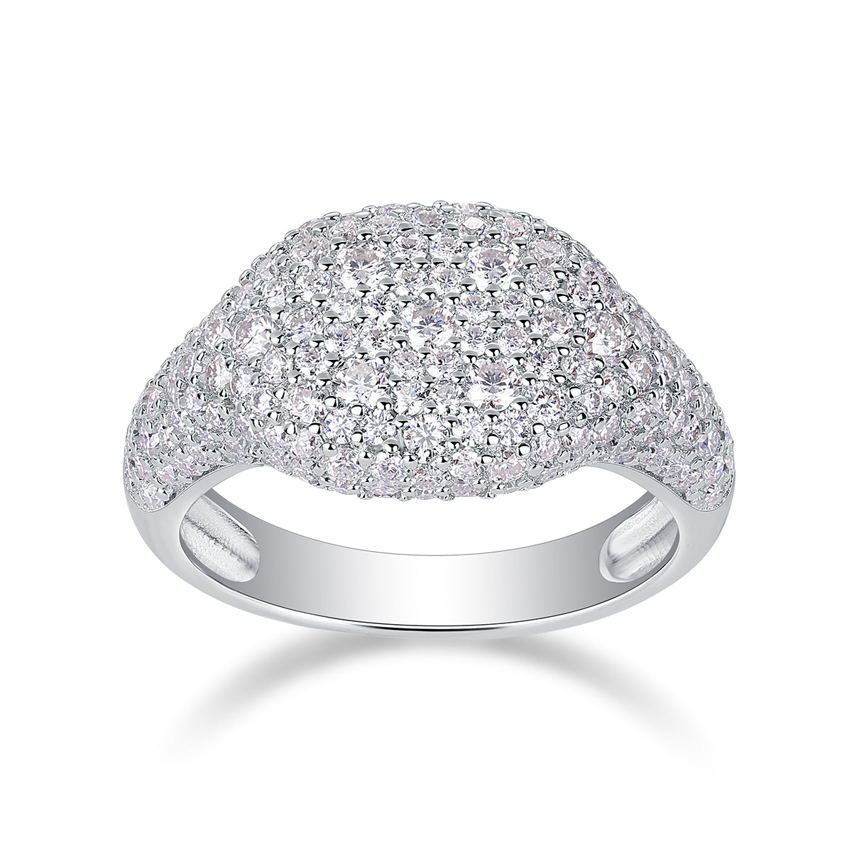 Carissie Ring MF216622 - Silver Front View