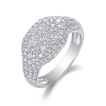 Carissie Ring MF216622 - Silver Angle View