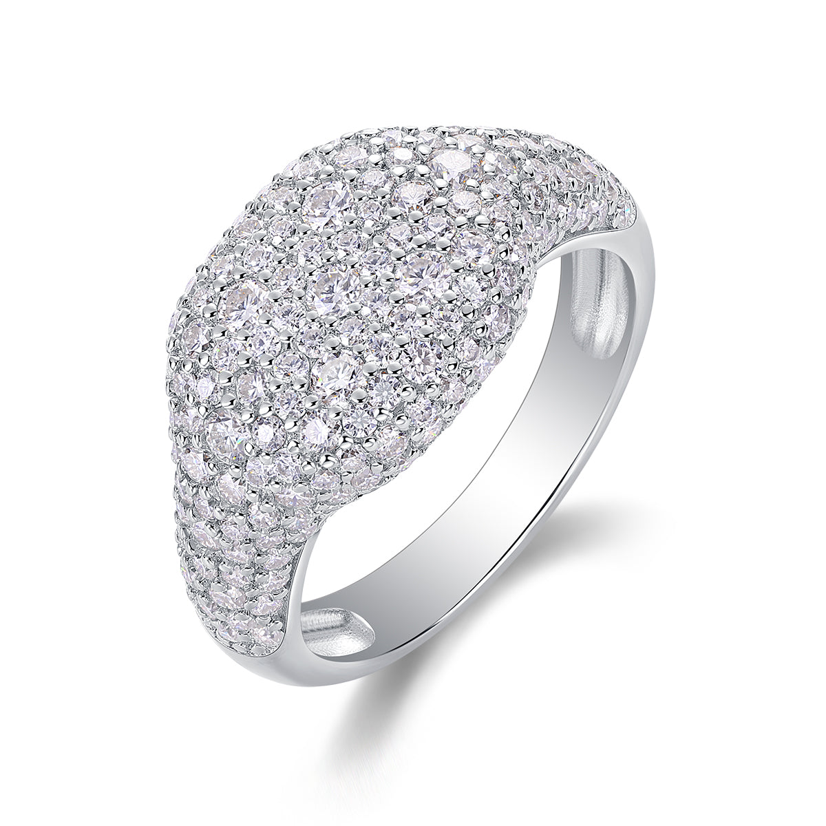 Carissie Ring MF216622 - Silver Angle View