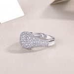 Carissie Ring MF216622 - Silver Angle View