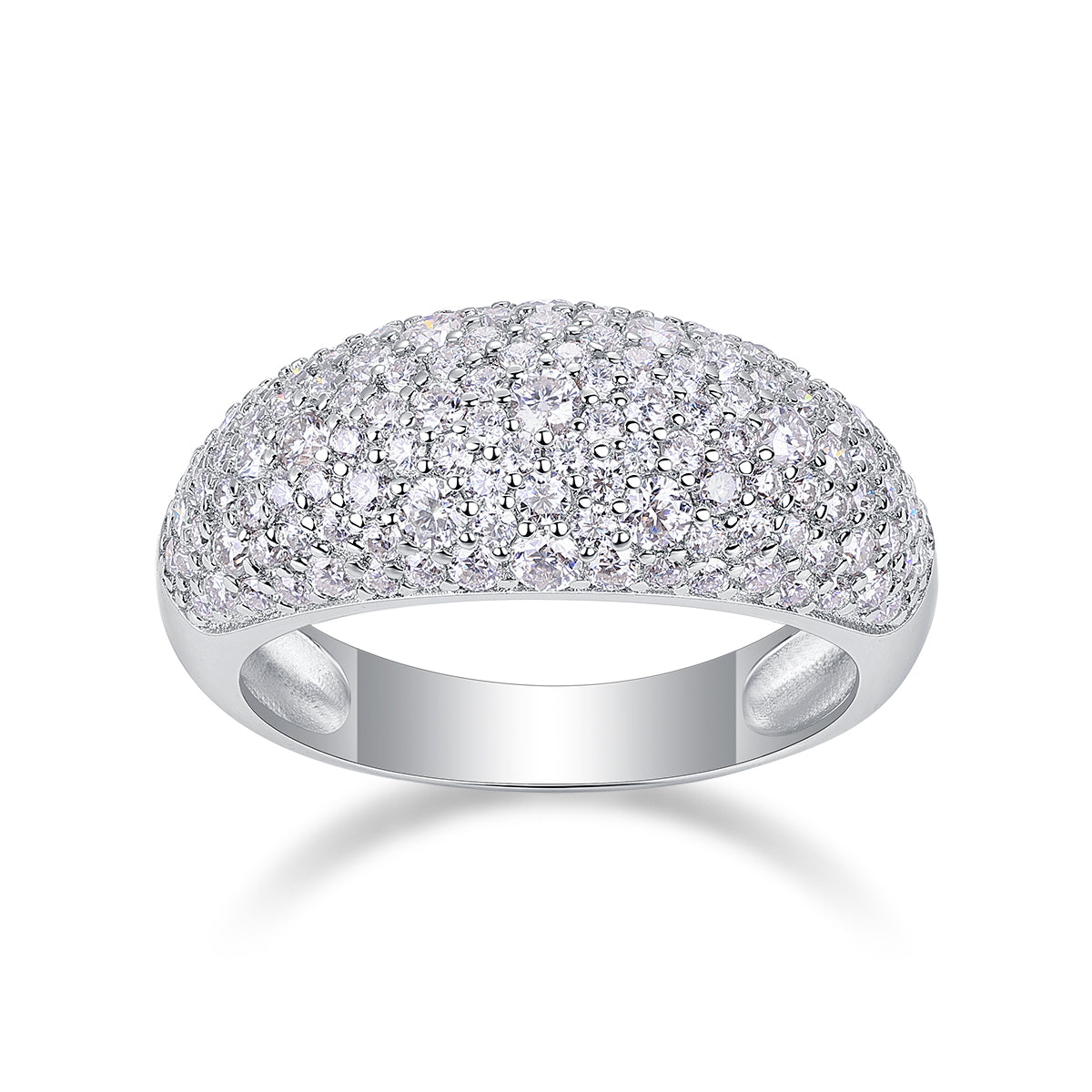 Carissie Ring MF216623 - Silver Front View