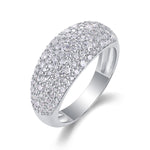 Carissie Ring MF216623 - Silver Angle View