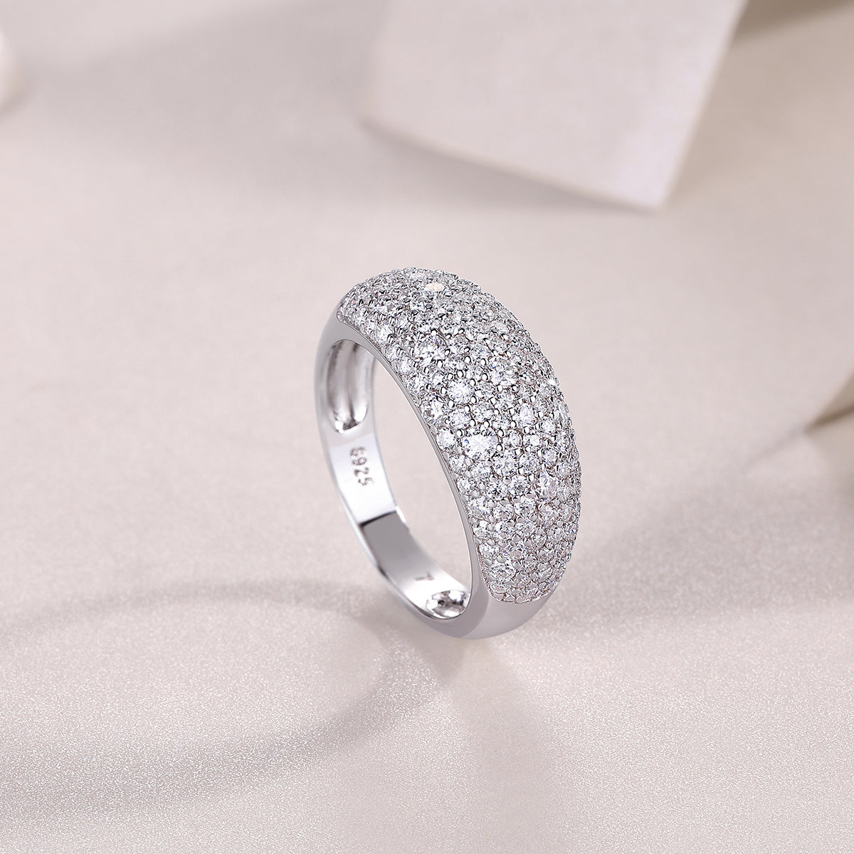 Carissie Ring MF216623 - Silver Angle View